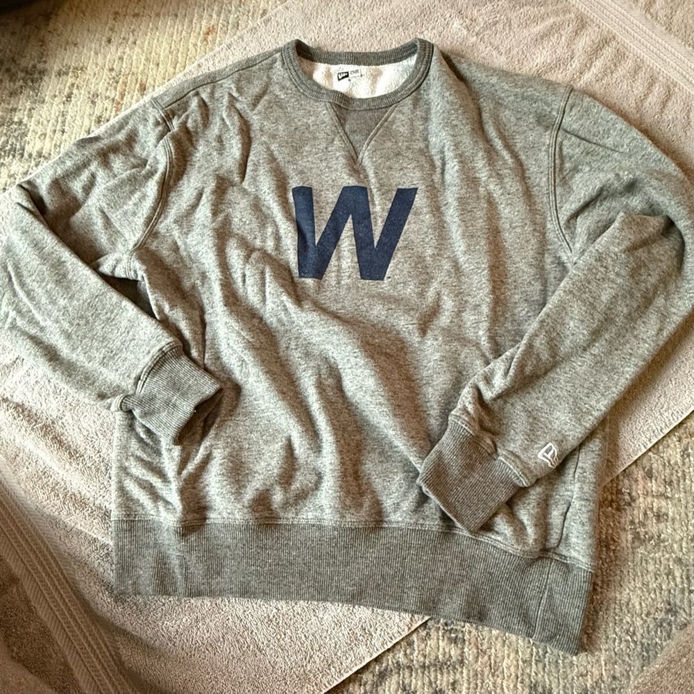 Gray 'W' Logo Sweater